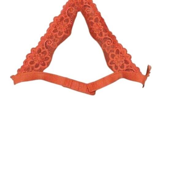 Aerie Bra Bralette Women's Size XS Burnt Orange NEW Racerback V-Front Comfort - Picture 7 of 8